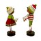 Lori Mitchell Christmas Collection: Curbie & Coco Come A Caroling Figurine, Set of 2